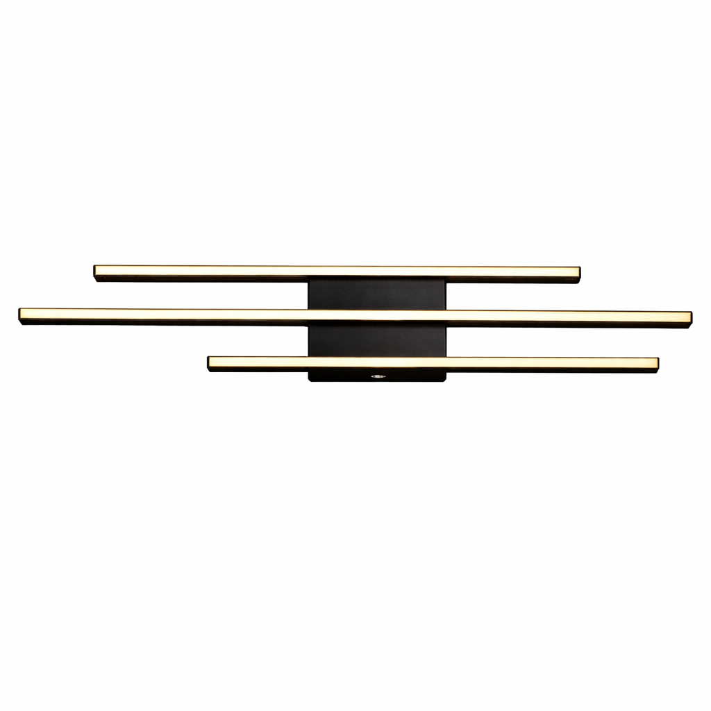 Arandela Led Line Sobrepor Aluminio 3 Luzes Bivolt Lumini Lab