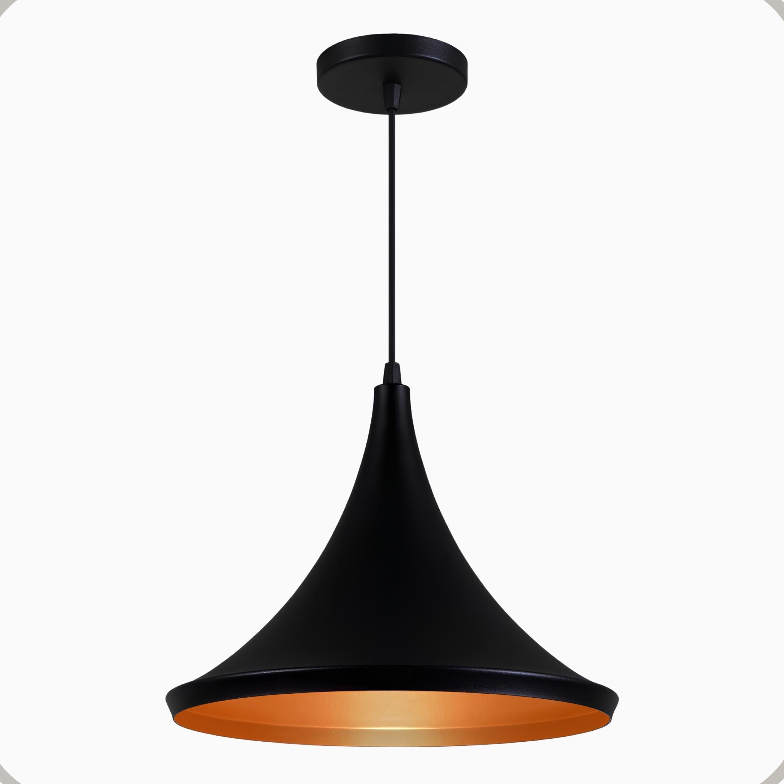 Pendente Tom Dixon Miami Aluminio Teto Cabo 1 metro 1 Luz E27 Bivolt Lumini Lab