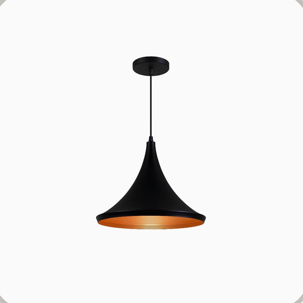 Pendente Tom Dixon Miami Aluminio Teto Cabo 1 metro 1 Luz E27 Bivolt Lumini Lab