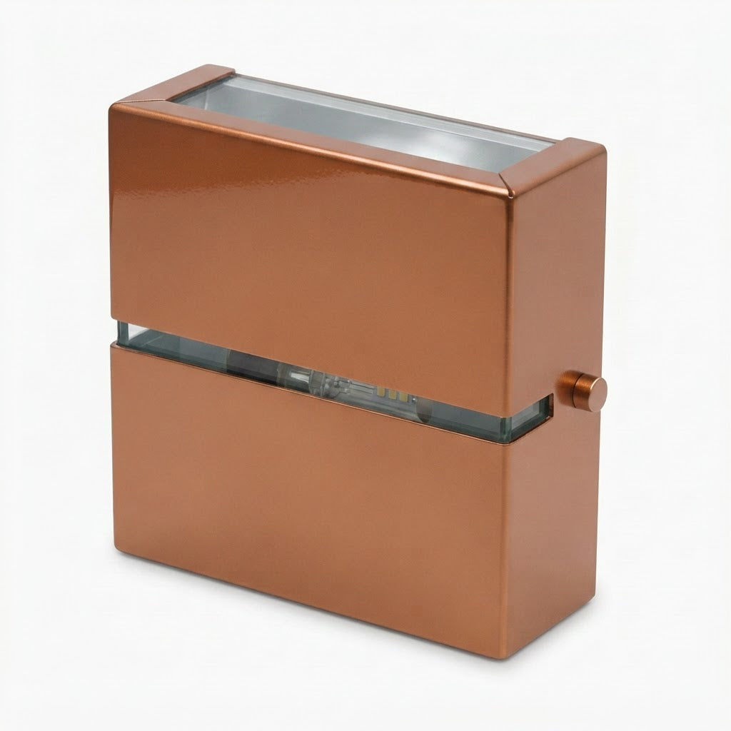 Arandela Slim Aluminio 2 Fachos Parede 1 Luz G9 Bivolt Lumini Lab