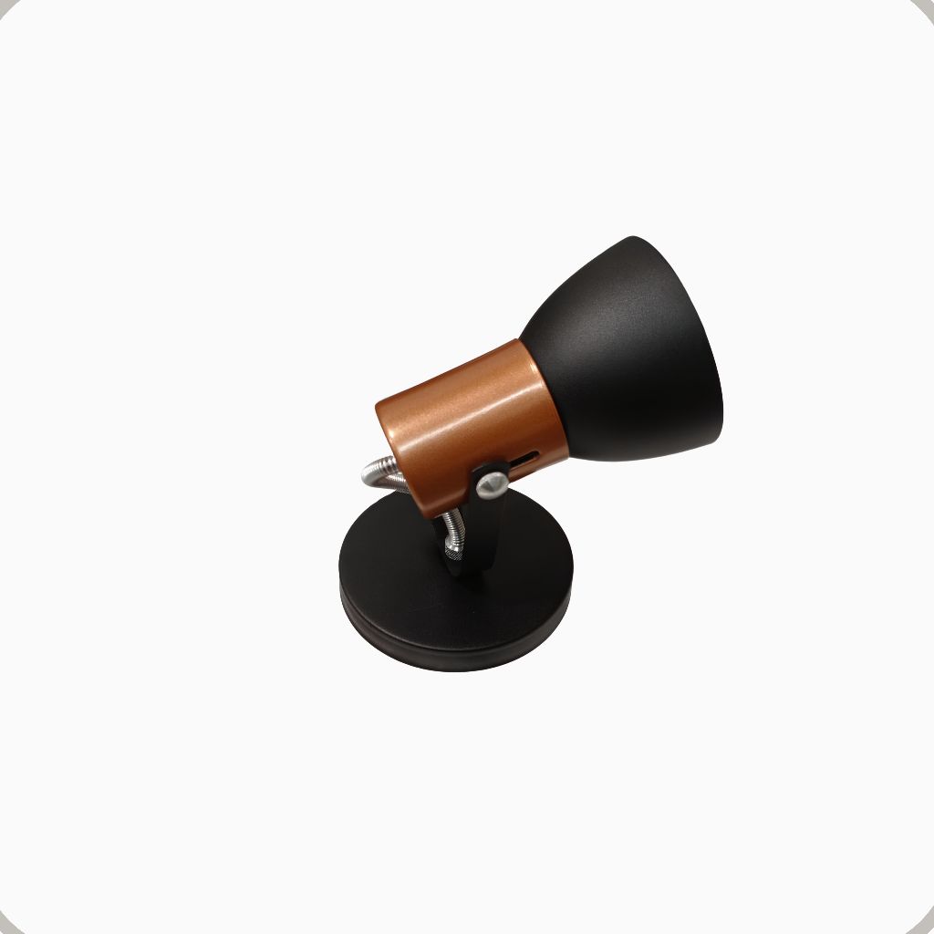 Spot Cone Alumínio1 Lâmpada E27 Lumini Lab