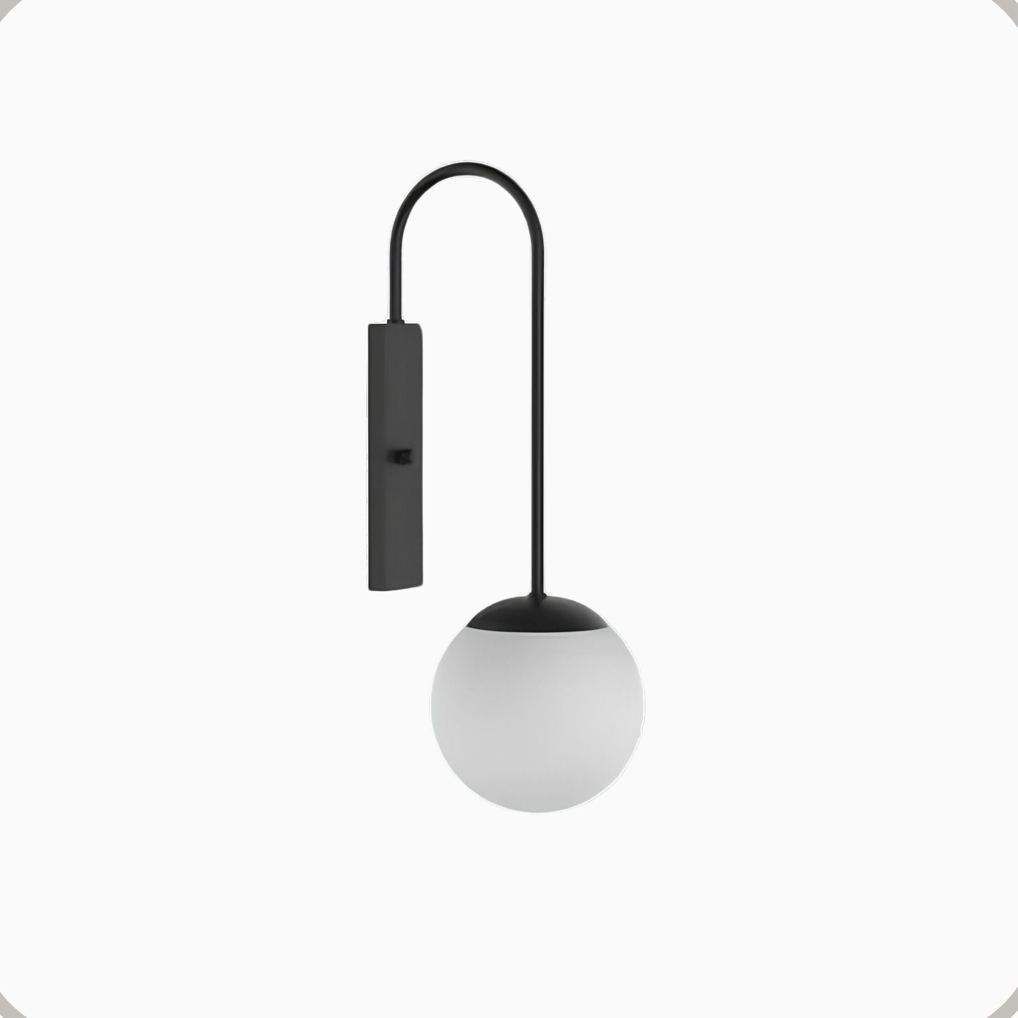 Arandela Flye Aluminio D12 Parede G9 1 Luz Lumini Lab