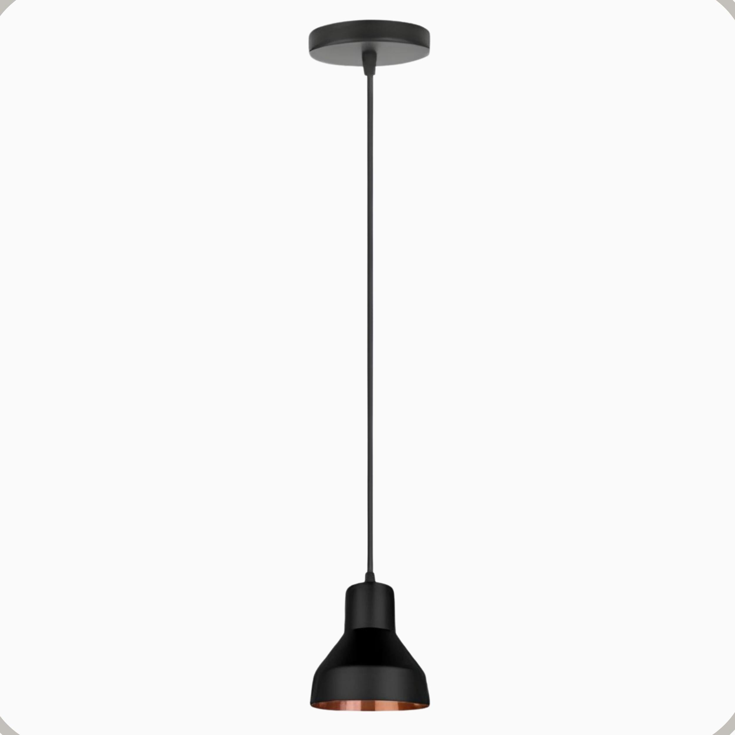 Pendente Sino Aluminio Teto E27 1 Luz Lumini Lab