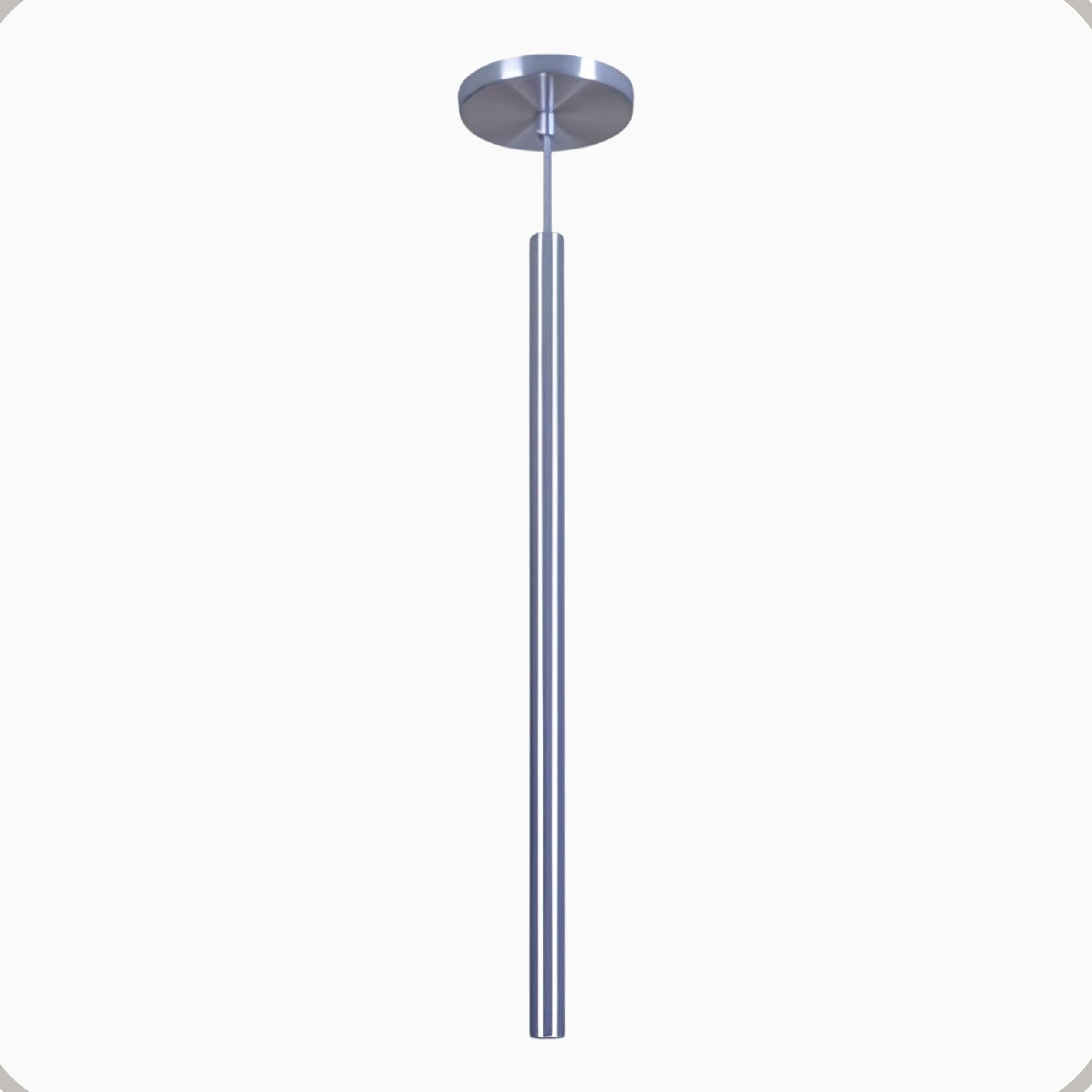 Pendente Tubinho Aluminio Teto Cabo 1 metro 1 Luz GU10 Bivolt Lumini Lab