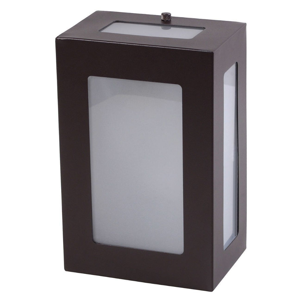 Arandela Retangular Aluminio 5 Fachos Parede E27 1 Luz Lumini Lab