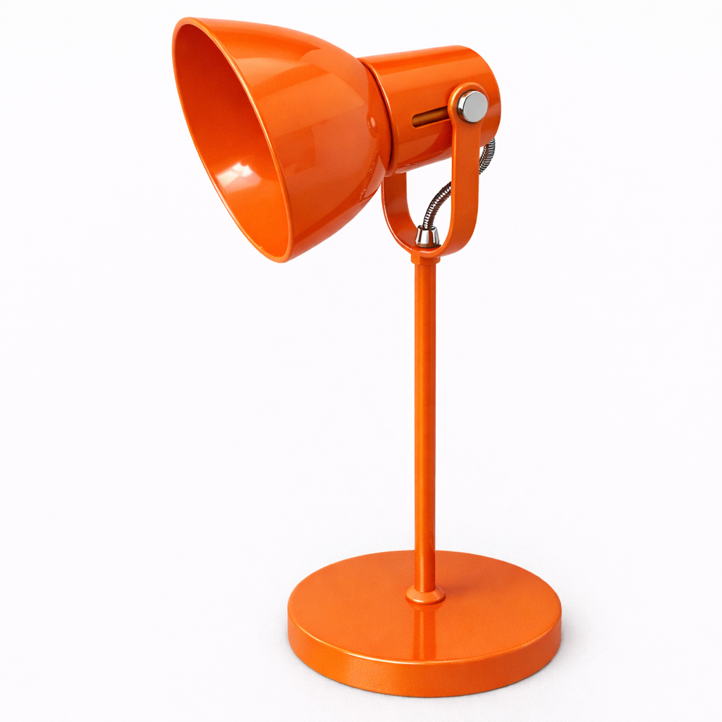 Luminaria de Mesa Cone Aluminio E27 1 Luz Fixa Lumini Lab