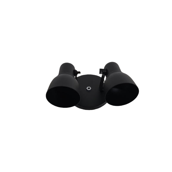 Spot Light Aluminio Teto E27 2 Luzes Lumini Lab