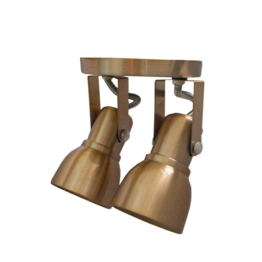 Spot Trilho Popular Aluminio Teto 2 Luzes E27 Bivolt Lumini Lab