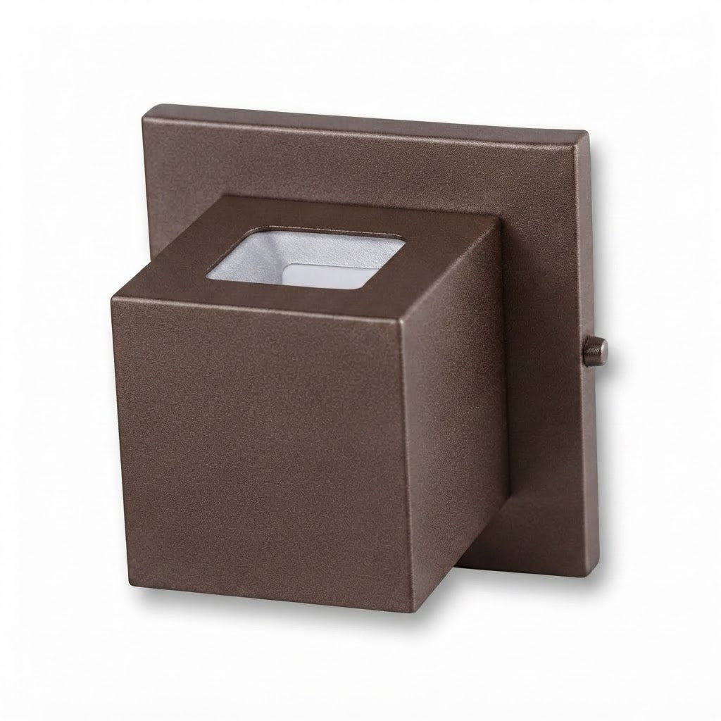 Arandela Box Aluminio 2 Fachos Parede 1 Luz G9 Bivolt Lumini Lab