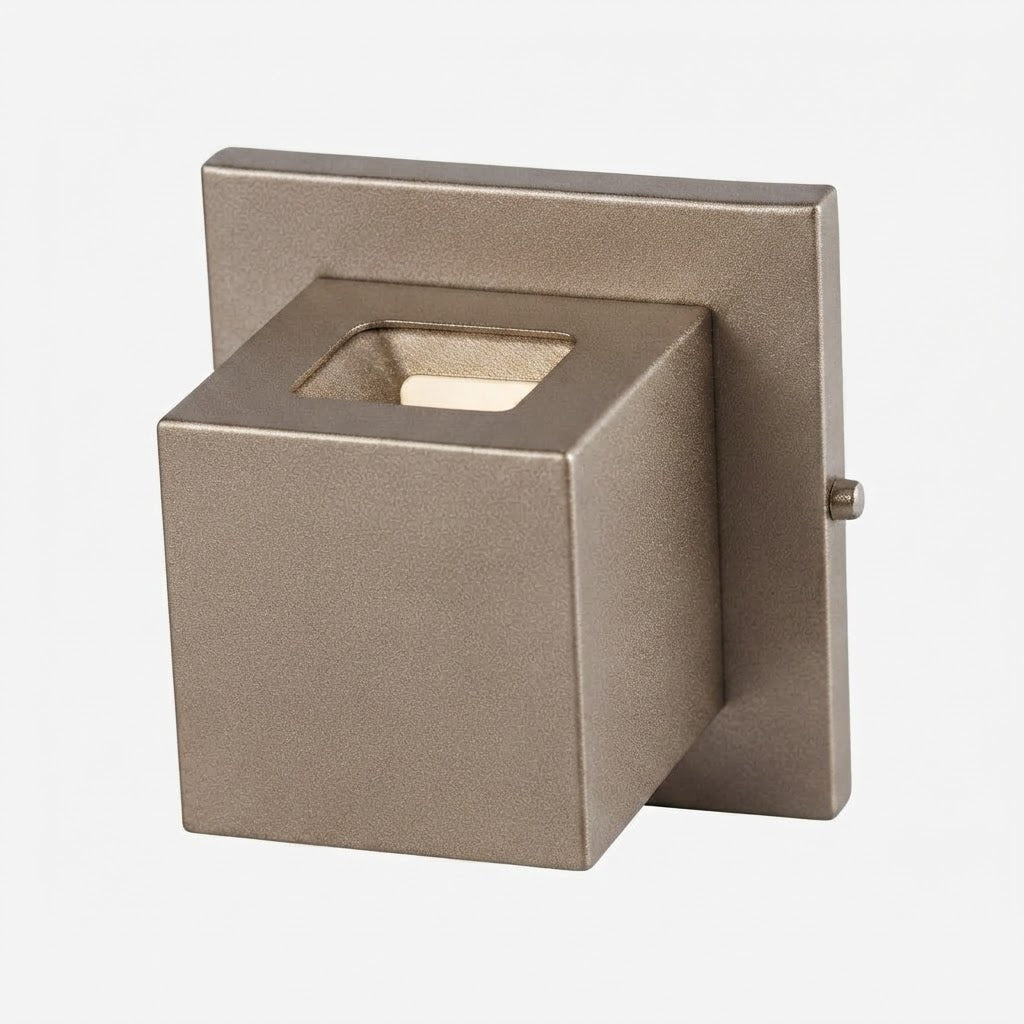Arandela Box Aluminio 2 Fachos Parede 1 Luz G9 Bivolt Lumini Lab