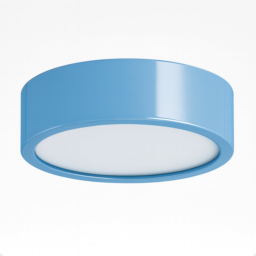 Plafon D200 Aluminio Teto E27 1 Luz Lumini Lab