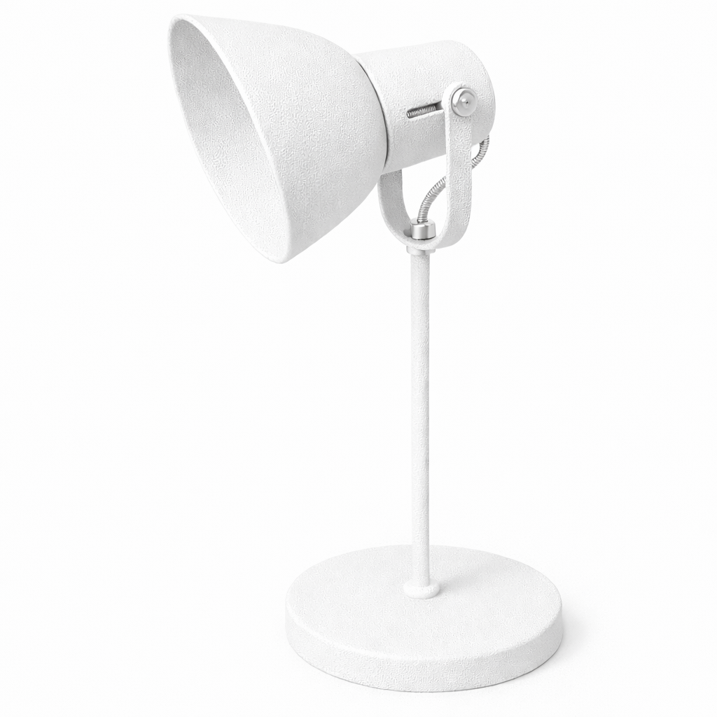 Luminaria de Mesa Cone Aluminio E27 1 Luz Fixa Lumini Lab