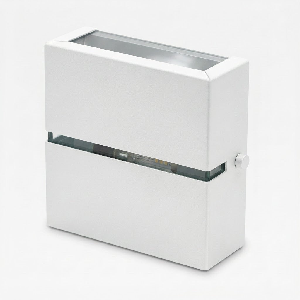 Arandela Slim Aluminio 2 Fachos Parede 1 Luz G9 Bivolt Lumini Lab