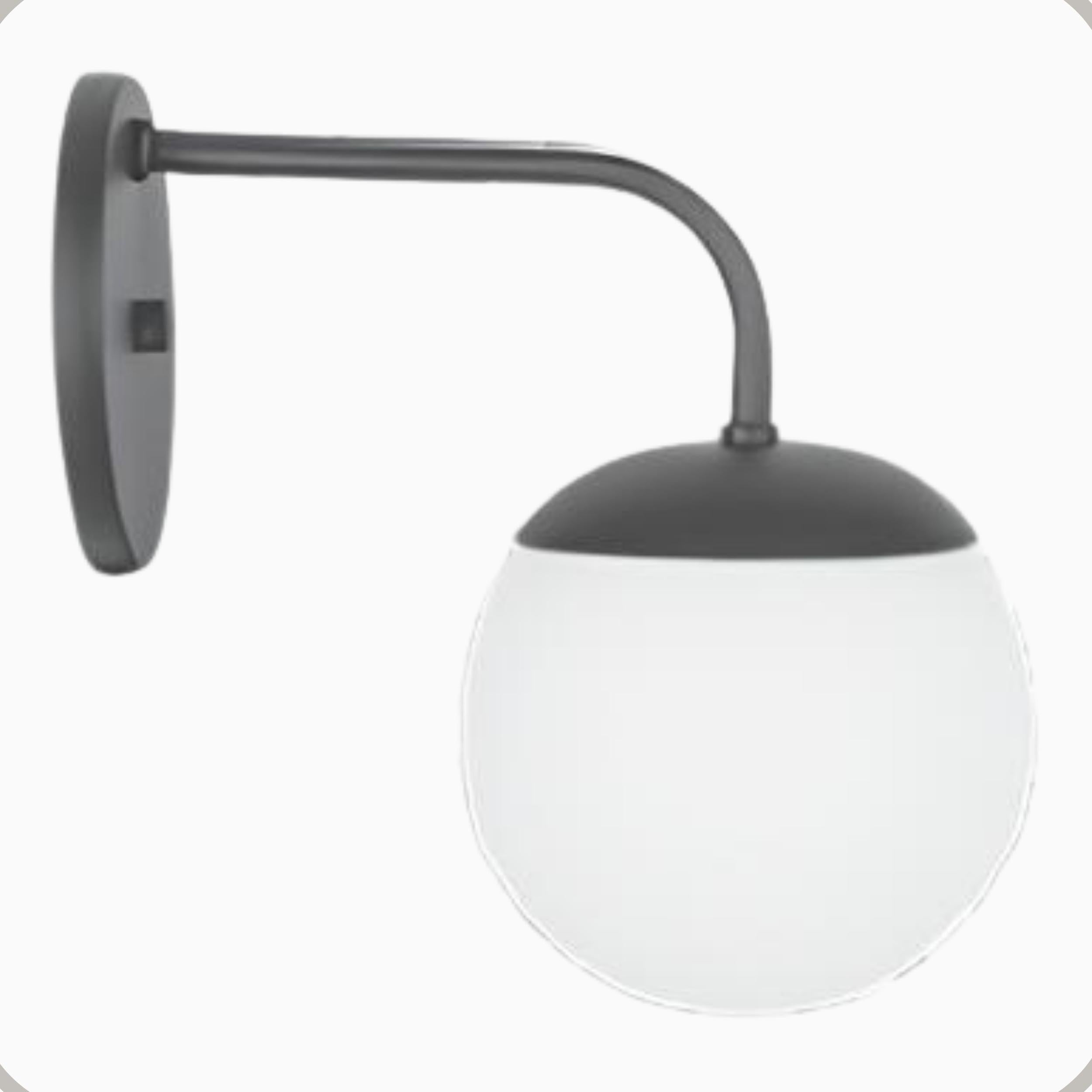 Arandela Hanover Aluminio D12 Parede G9 1 Luz Lumini Lab