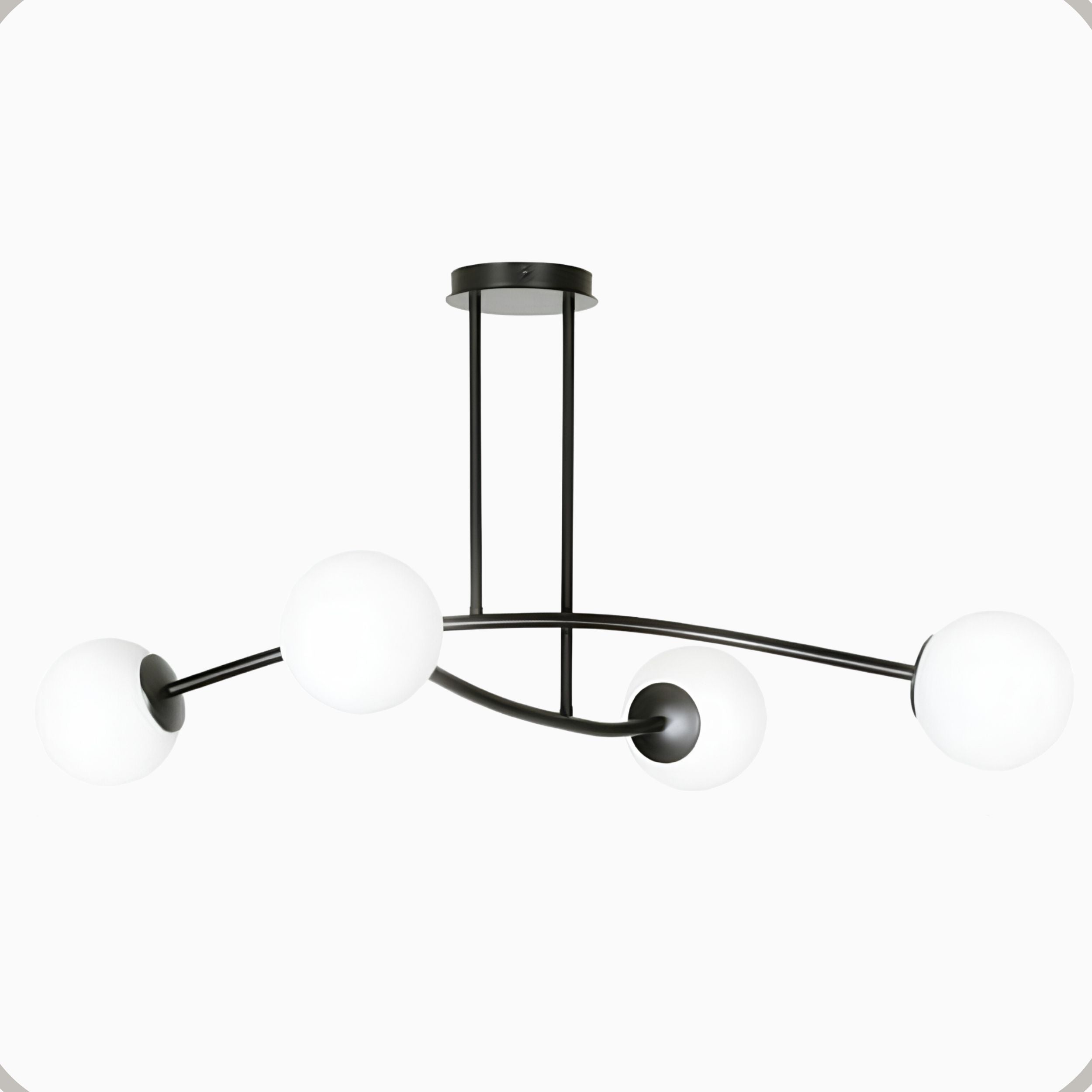 Plafon Halldor Aluminio Teto 4 Luzes G9 D12 Bivolt Lumini Lab