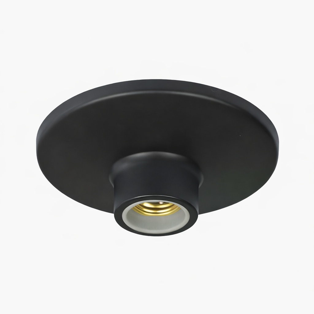 Plafon Plafonier Aluminio Teto E27 1 Luz Lumini Lab