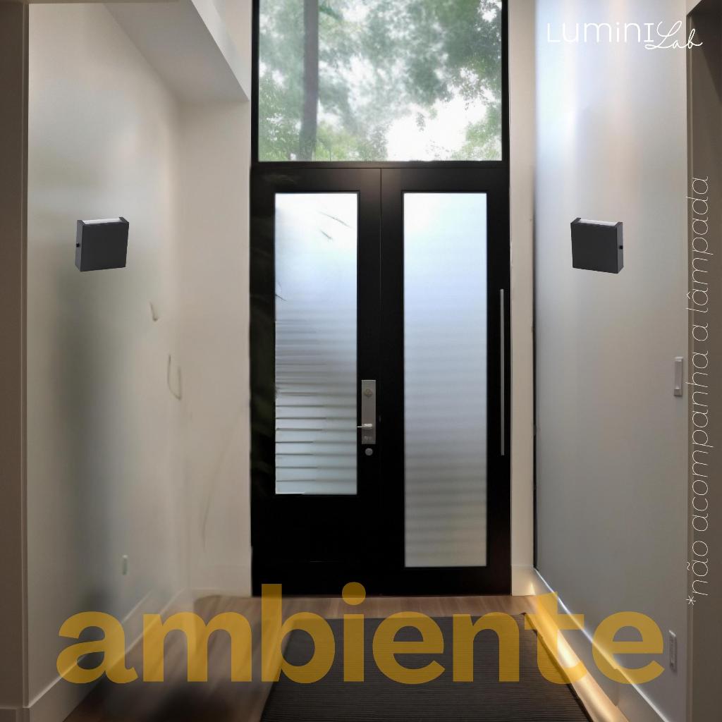 Arandela Slim Aluminio Parede 1 Luz G9 Bivolt Lumini Lab