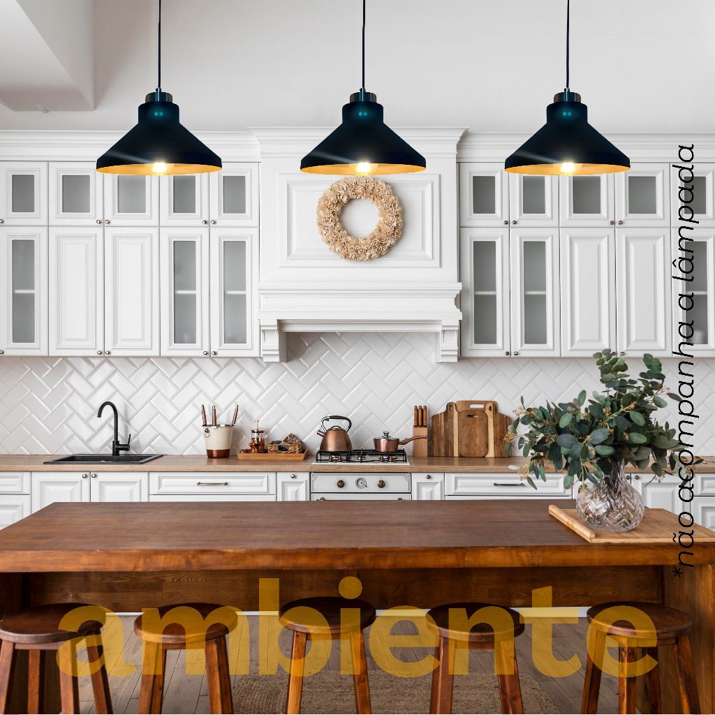 Pendente Aurora Aluminio Teto E27 1 Luz Lumini Lab