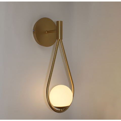 Arandela Gota Aluminio Parede 1 Luz G9 D12 Bivolt Lumini Lab