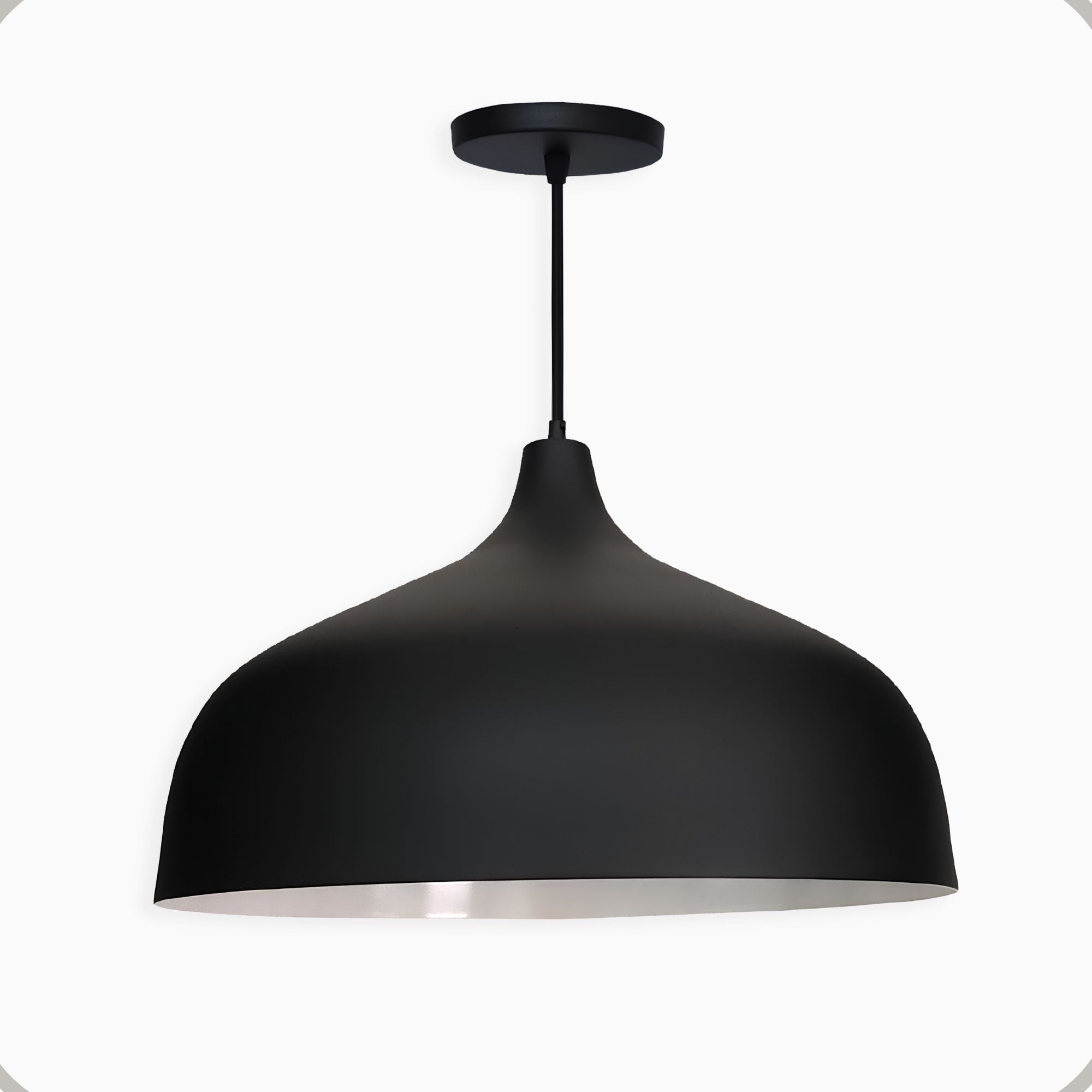 Pendente Aladim Aluminio Teto E27 1 Luz Lumini Lab