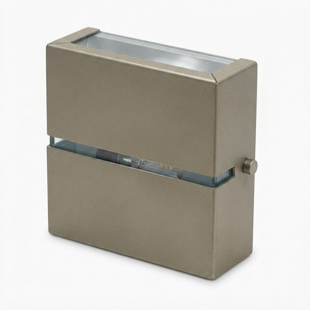 Arandela Slim Aluminio 2 Fachos Parede 1 Luz G9 Bivolt Lumini Lab