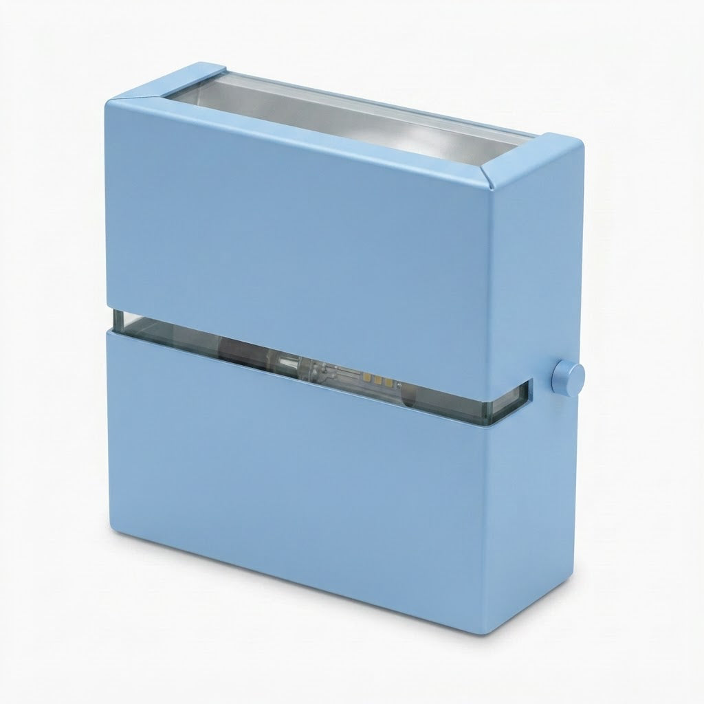 Arandela Slim Aluminio 2 Fachos Parede 1 Luz G9 Bivolt Lumini Lab