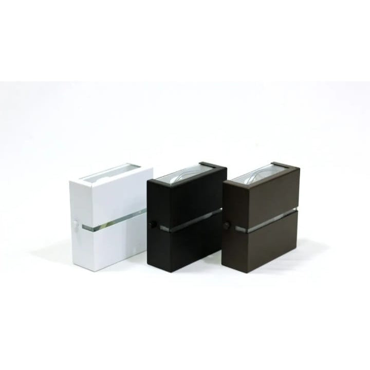 Arandela Slim Aluminio 2 Fachos Parede 1 Luz G9 Bivolt Lumini Lab