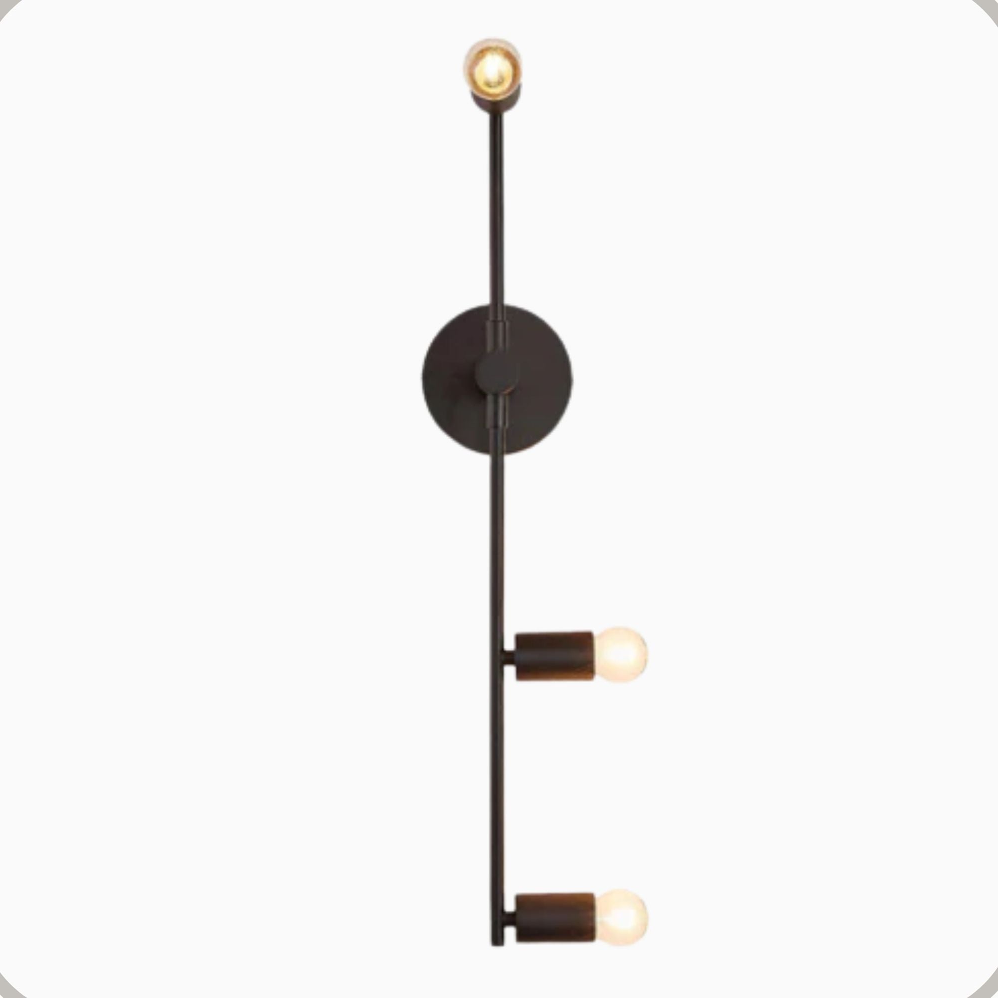 Arandela Chill Aluminio Parede 3 Luzes E27 Bivolt Lumini Lab