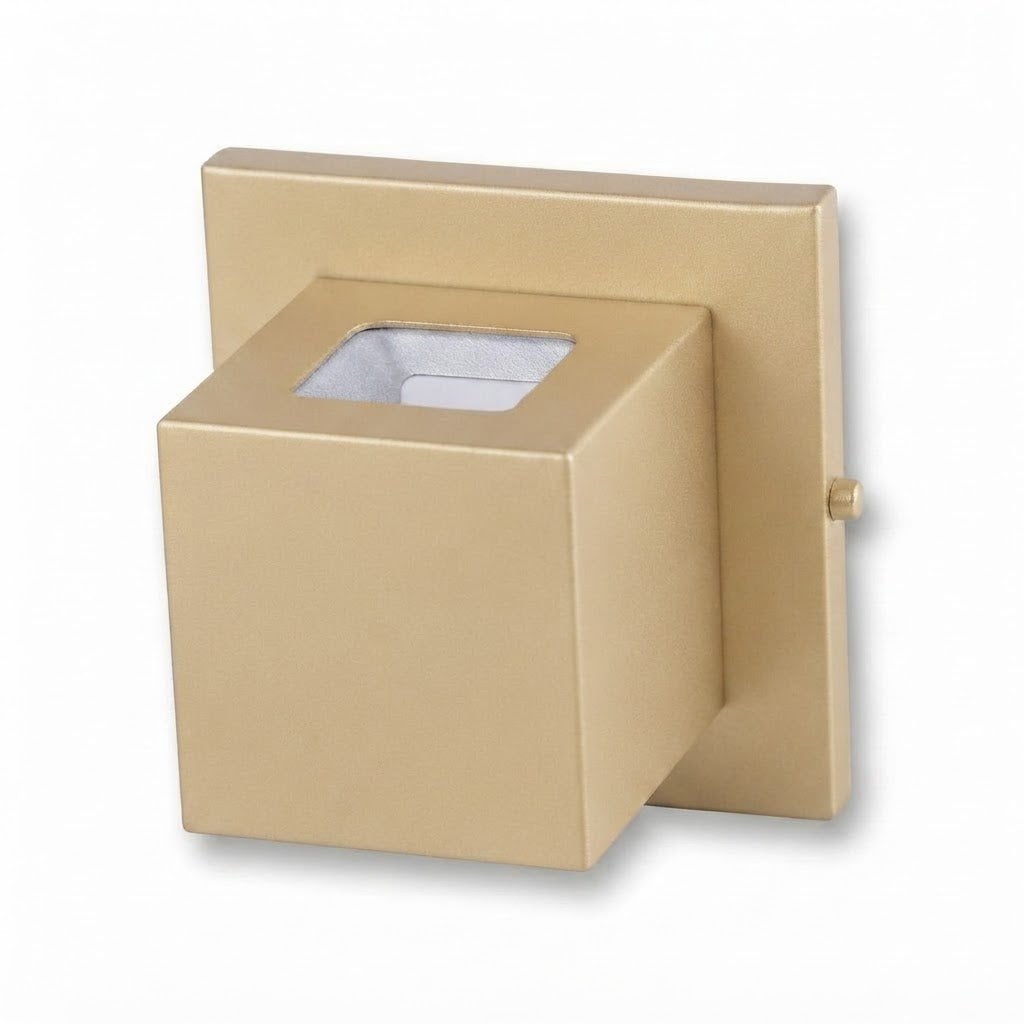 Arandela Box Aluminio 2 Fachos Parede 1 Luz G9 Bivolt Lumini Lab