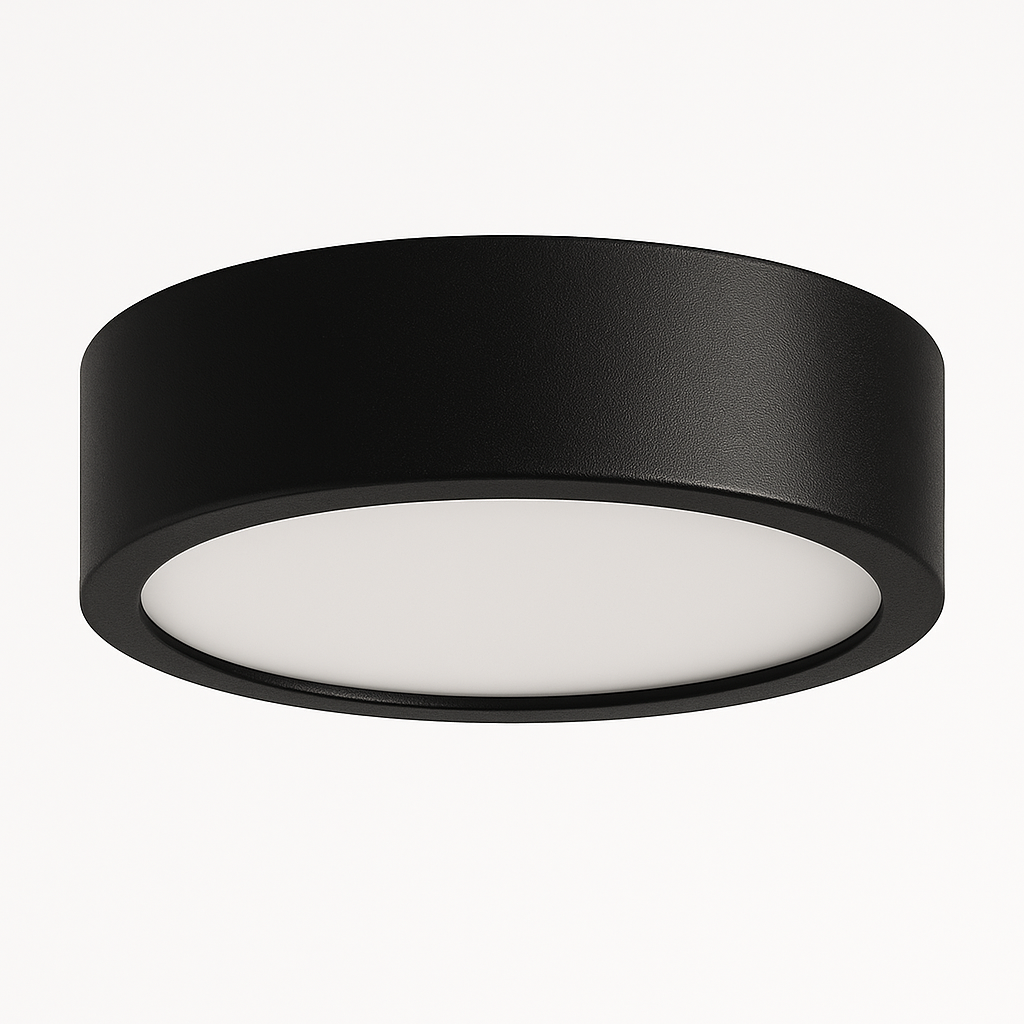 Plafon D200 Aluminio Teto E27 1 Luz Lumini Lab