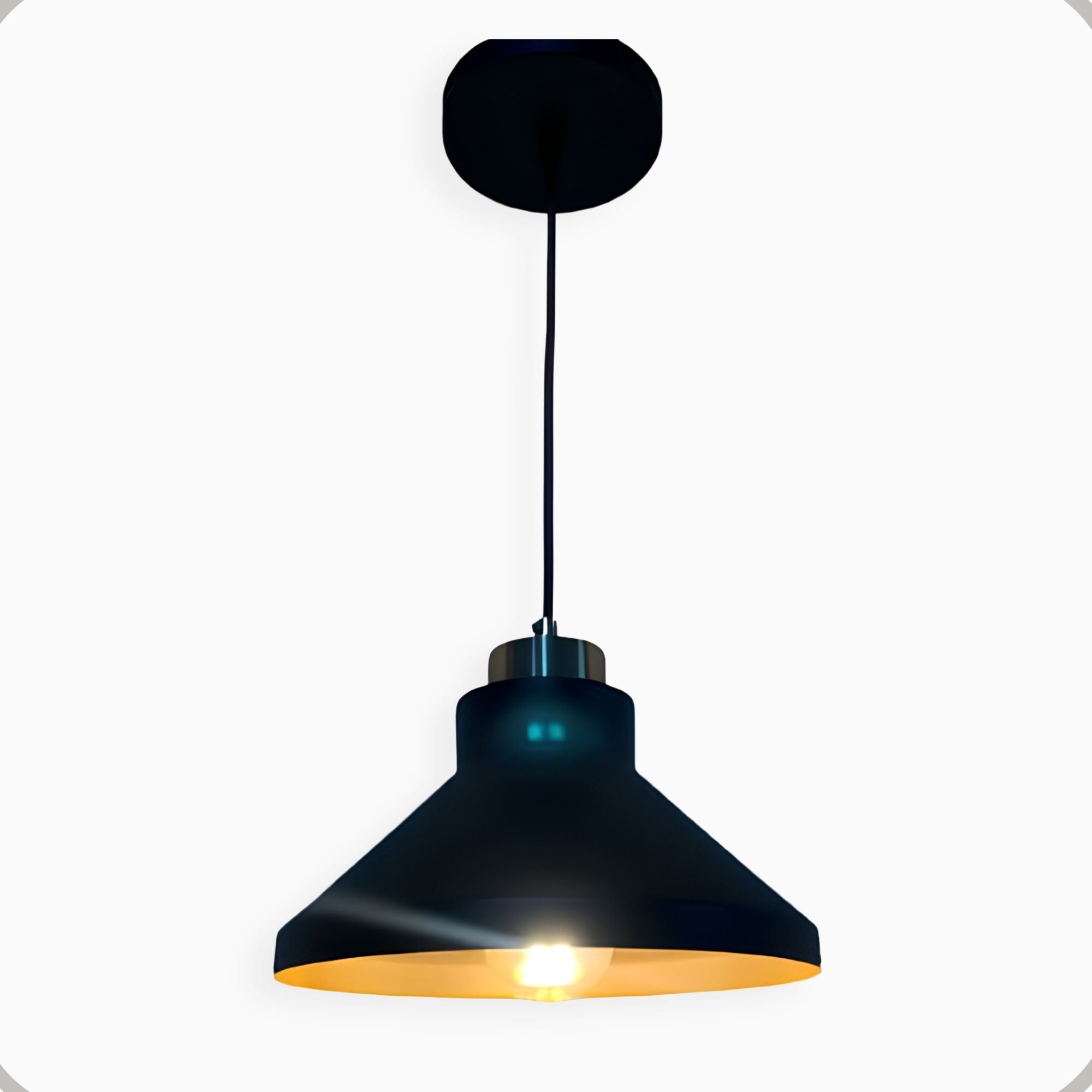 Pendente Aurora Aluminio Teto E27 1 Luz Lumini Lab