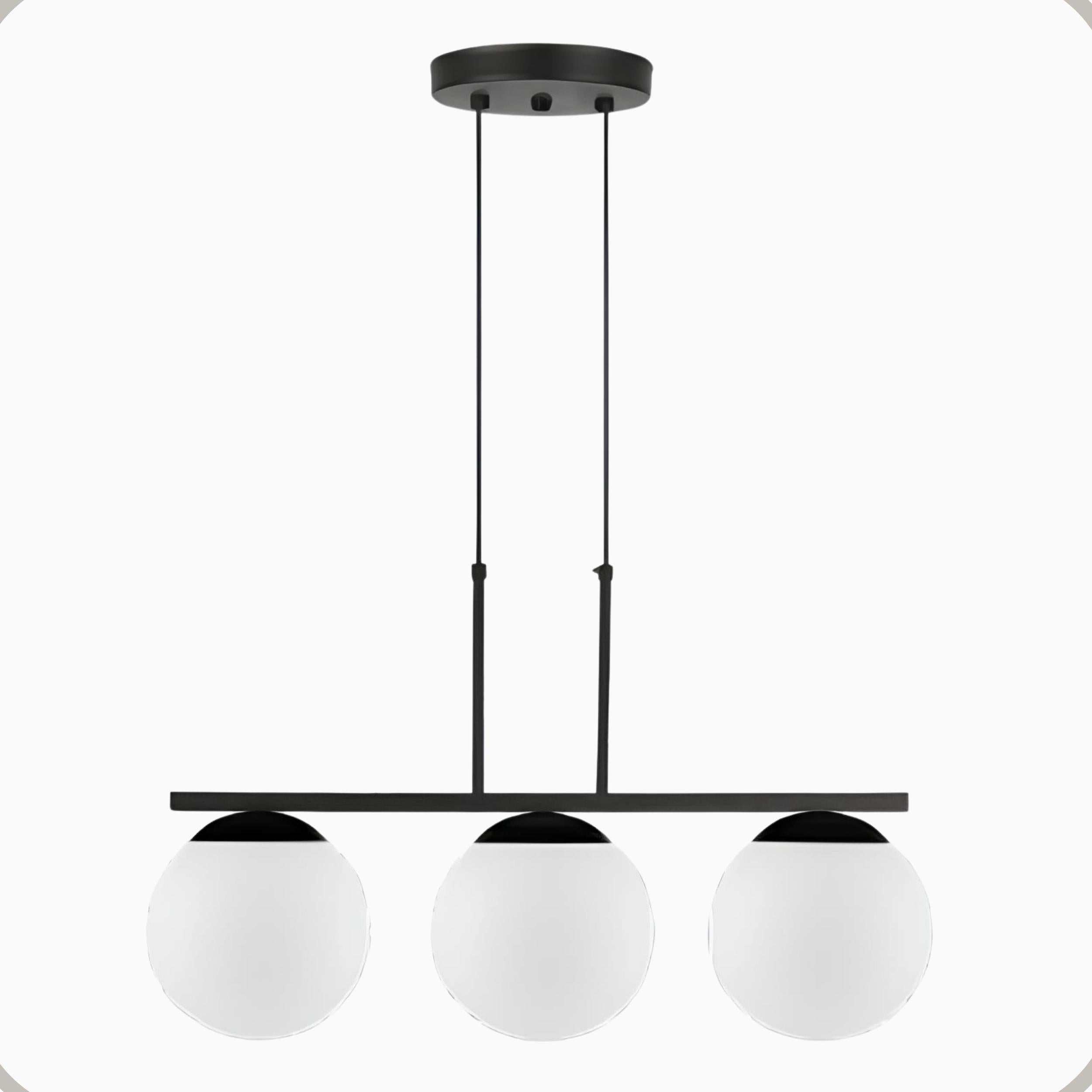 Pendente Hanover Aluminio D15 Teto E27 3 Luzes Lumini Lab