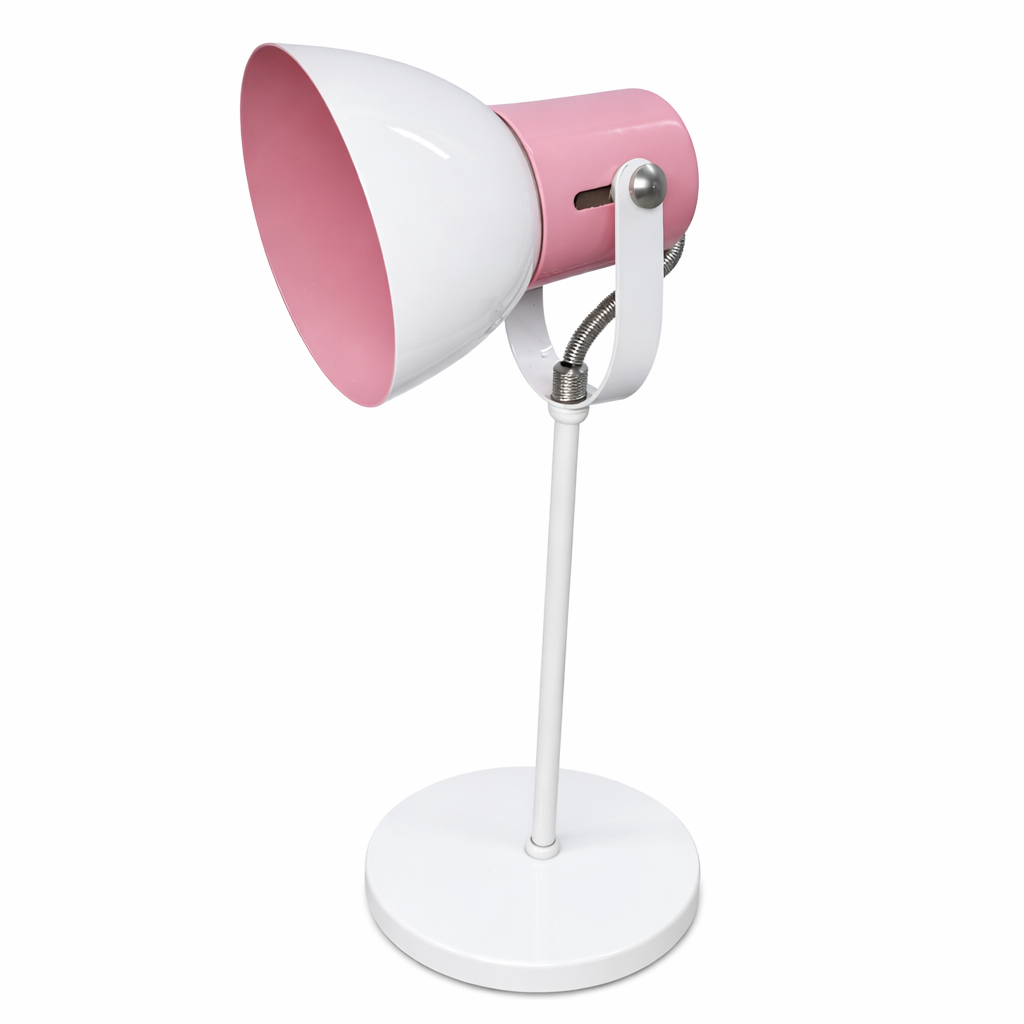 Luminaria de Mesa Cone Aluminio E27 1 Luz Fixa Lumini Lab