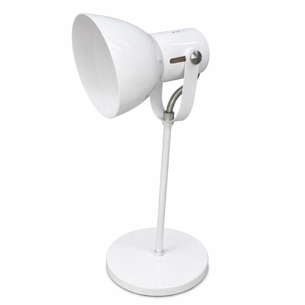 Luminaria de Mesa Cone Aluminio E27 1 Luz Fixa Lumini Lab