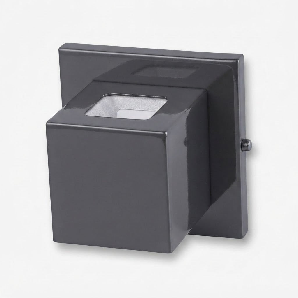 Arandela Box Aluminio 2 Fachos Parede 1 Luz G9 Bivolt Lumini Lab