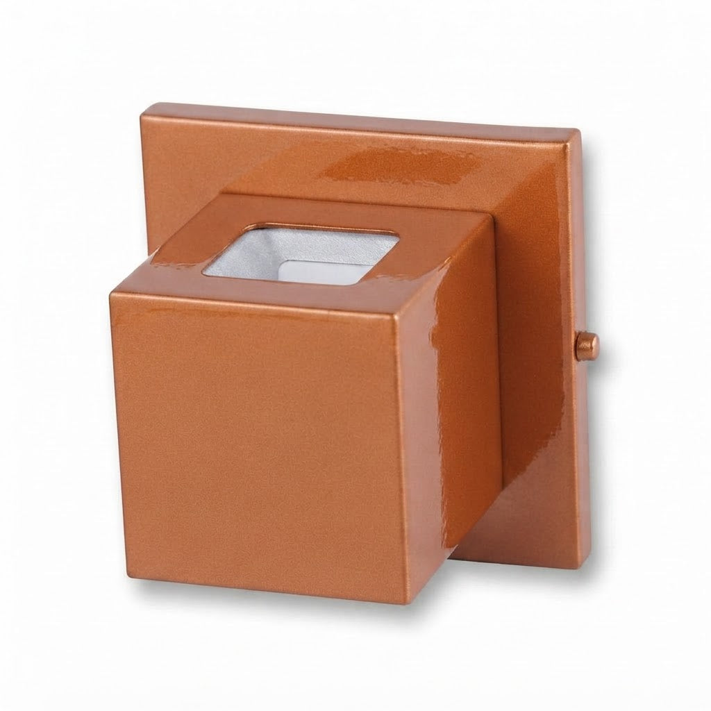 Arandela Box Aluminio 2 Fachos Parede 1 Luz G9 Bivolt Lumini Lab