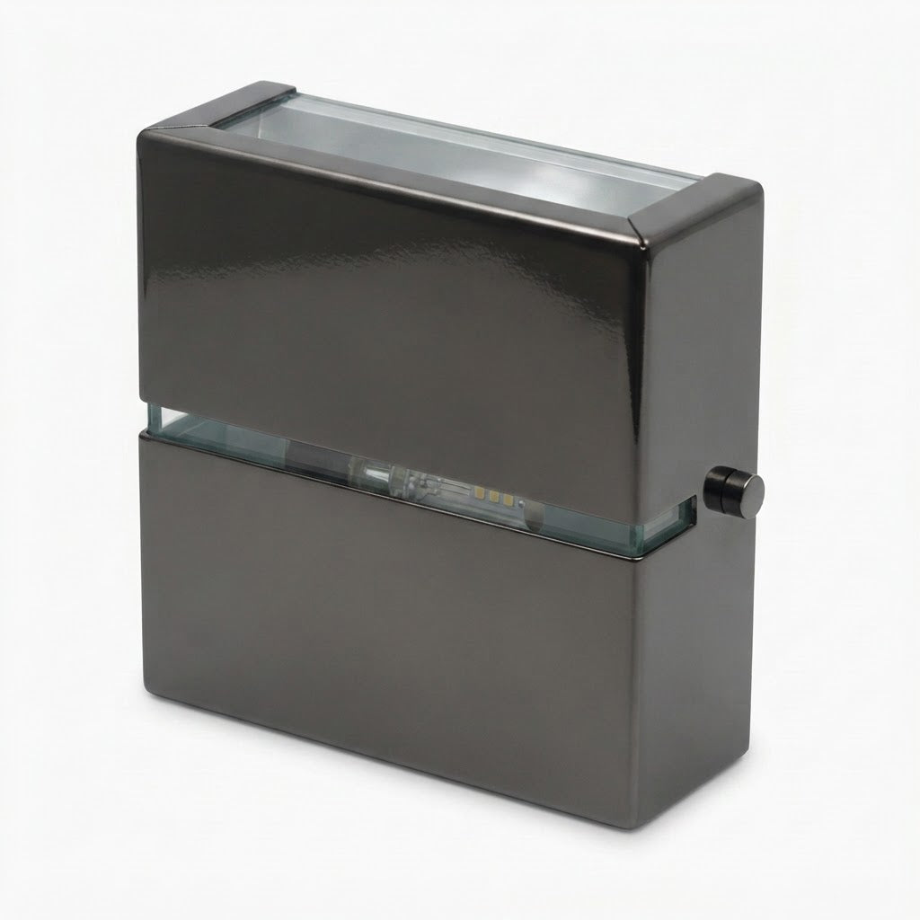 Arandela Slim Aluminio 2 Fachos Parede 1 Luz G9 Bivolt Lumini Lab
