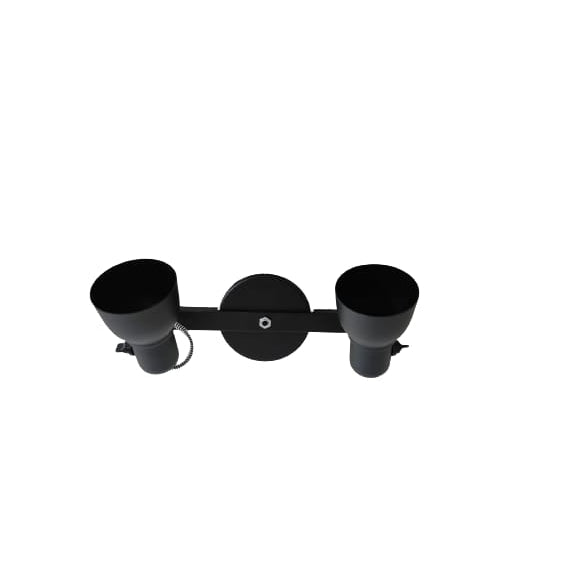 Spot Trilho Light Aluminio Teto E27 2 Luzes Lumini Lab