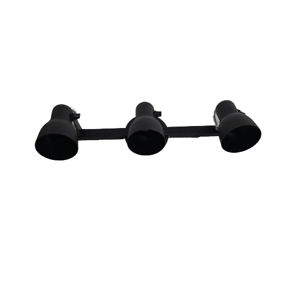 Spot Trilho Light Aluminio Teto E27 3 Luzes Lumini Lab