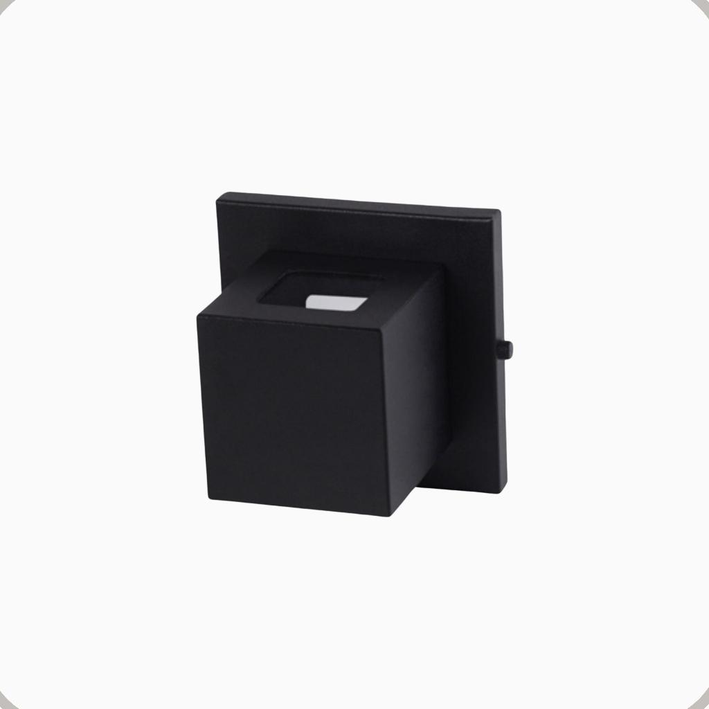 Arandela Box Aluminio 2 Fachos Parede 1 Luz G9 Bivolt Lumini Lab