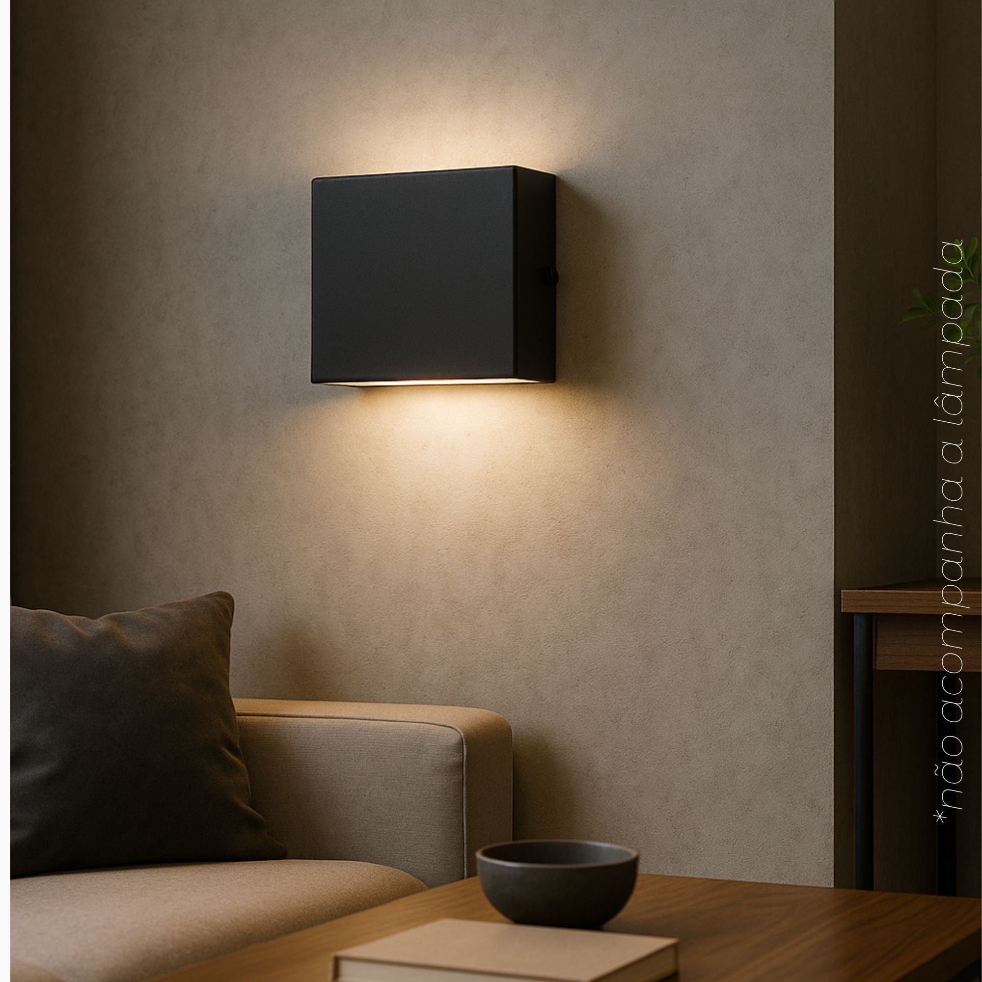 Arandela Slim Aluminio Parede 1 Luz G9 Bivolt Lumini Lab