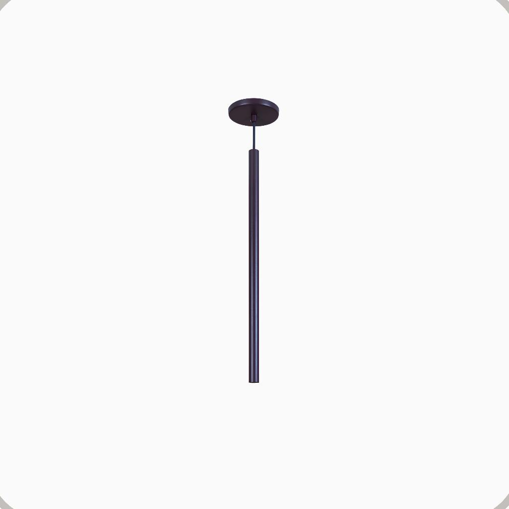 Pendente Tubinho Aluminio Teto Cabo 1 metro 1 Luz GU10 Bivolt Lumini Lab