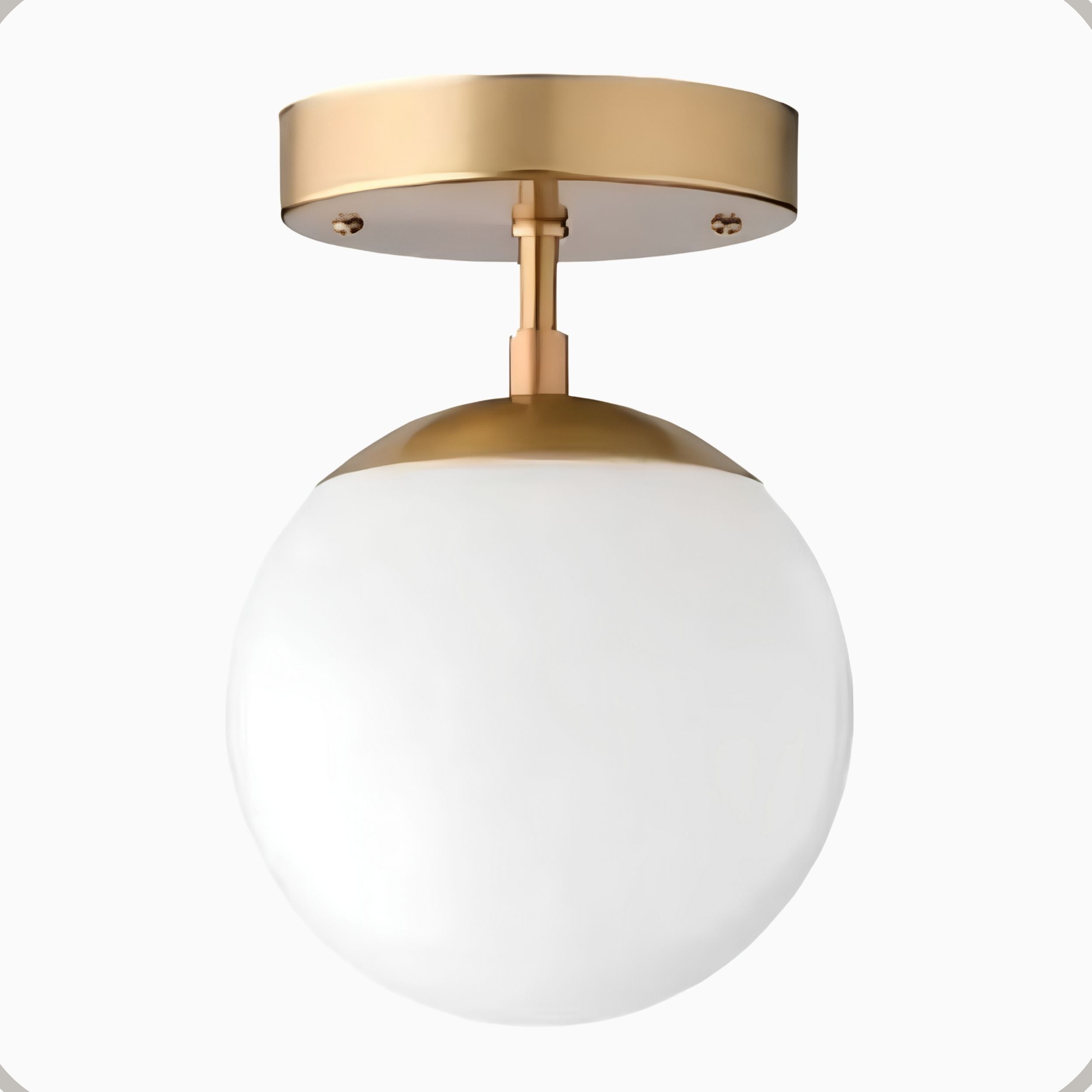 Plafon Jabuticaba Aluminio Teto 1 Luz E27 D15 Bivolt Lumini Lab