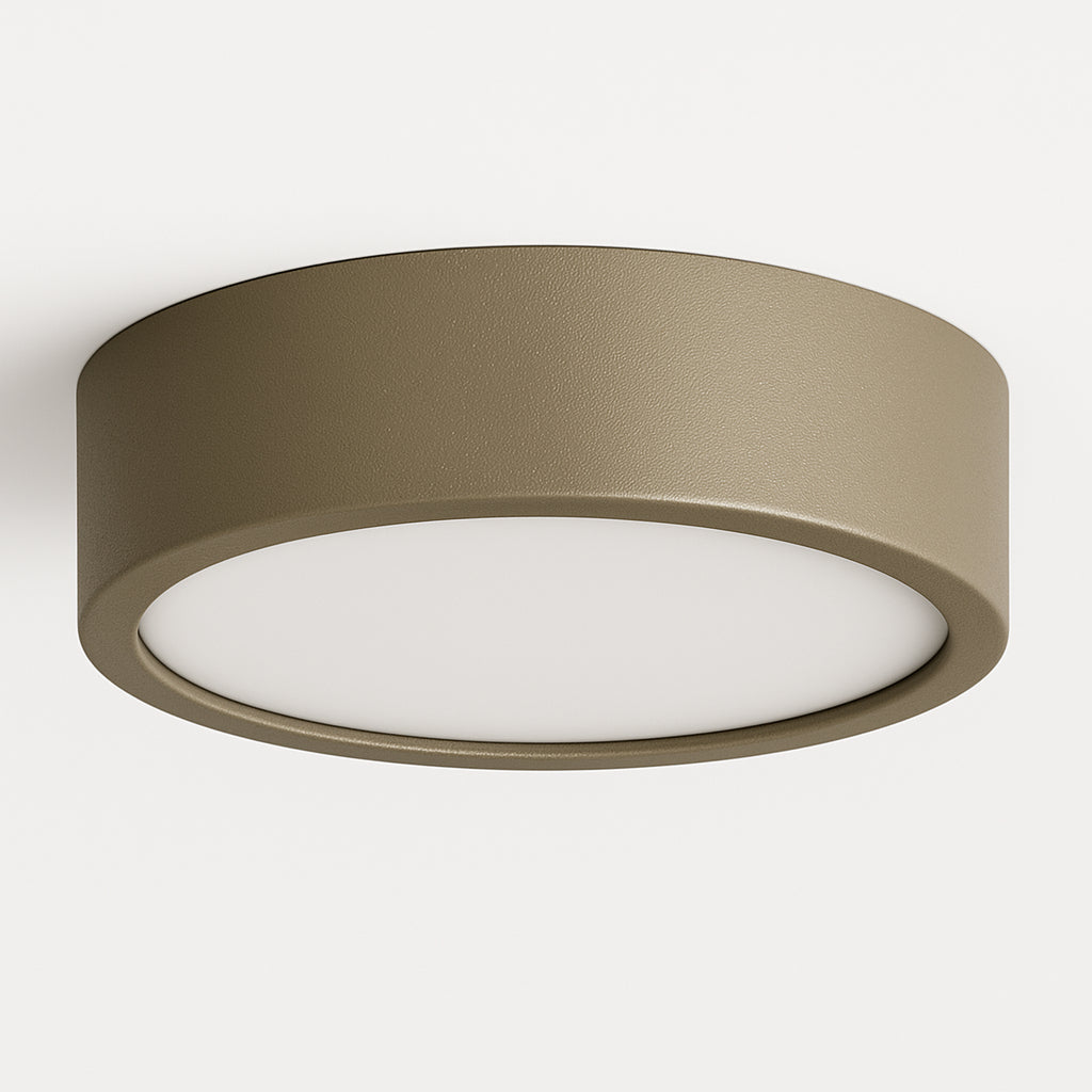 Plafon D250 Aluminio Teto E27 2 Luzes Lumini Lab