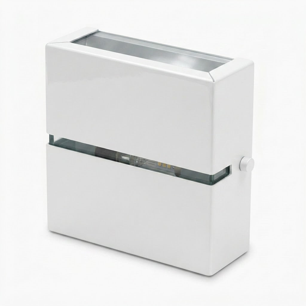 Arandela Slim Aluminio 2 Fachos Parede 1 Luz G9 Bivolt Lumini Lab