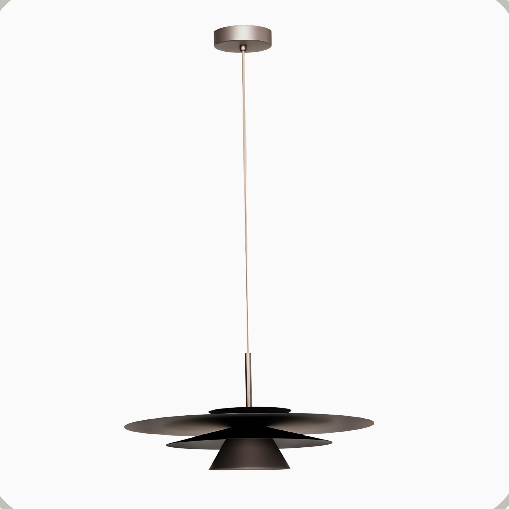 Pendente Jete D400 Aluminio Teto Cabo 1 metro 1 Luz GU10 Bivolt Lumini Lab