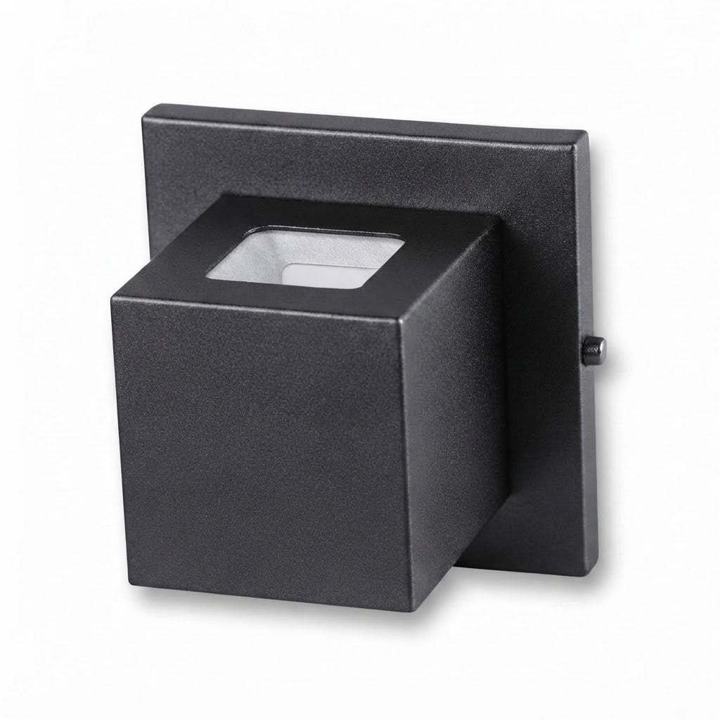Arandela Box Aluminio 2 Fachos Parede 1 Luz G9 Bivolt Lumini Lab