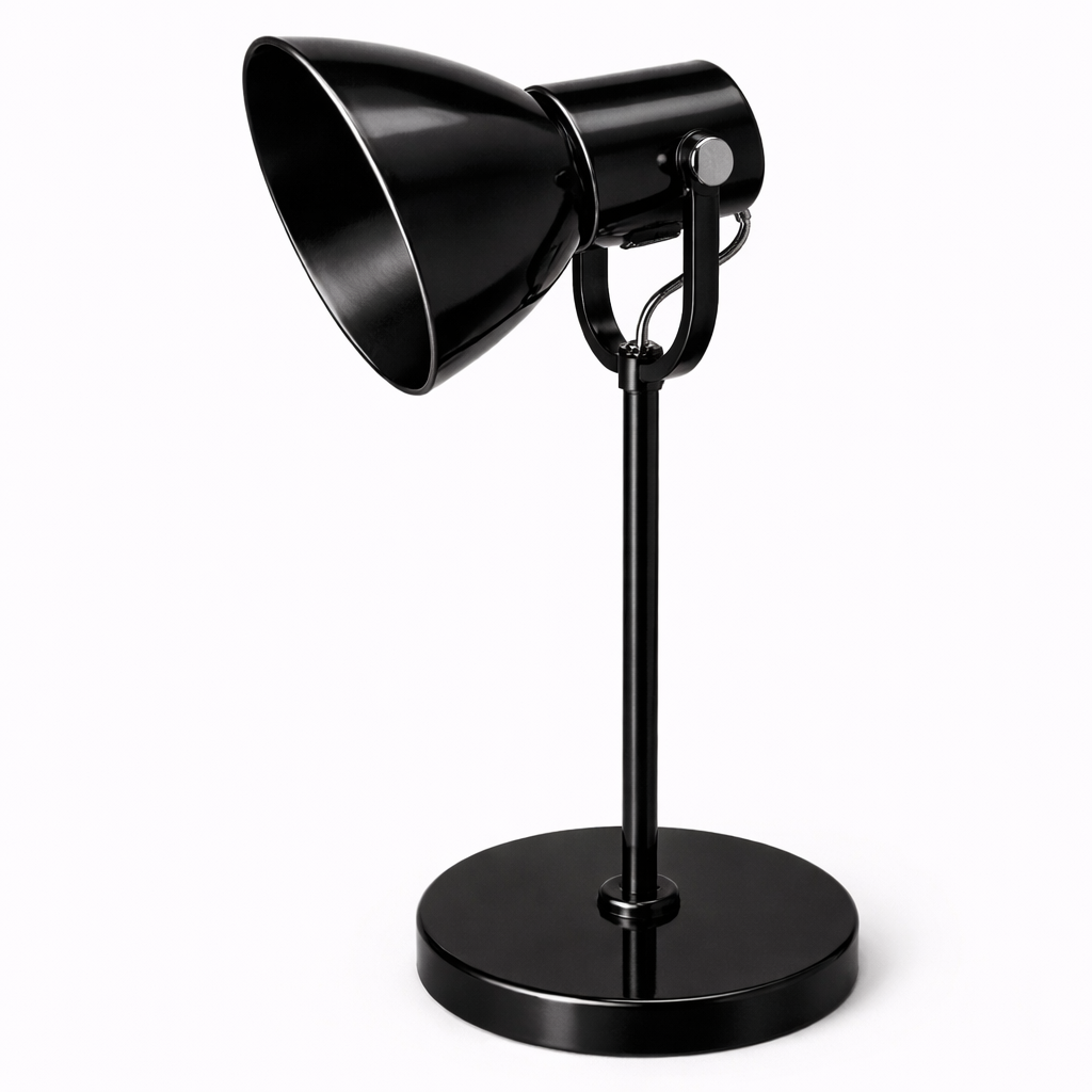 Luminaria de Mesa Cone Aluminio E27 1 Luz Fixa Lumini Lab