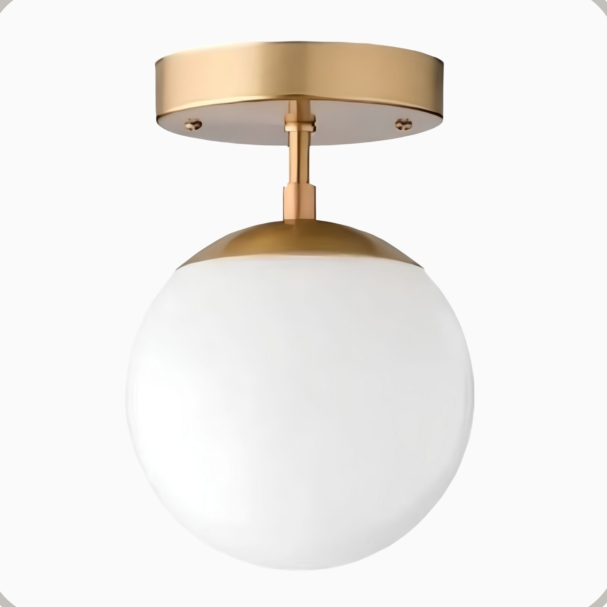 Plafon Jabuticaba Aluminio Teto 1 Luz E27 D15 Bivolt Lumini Lab