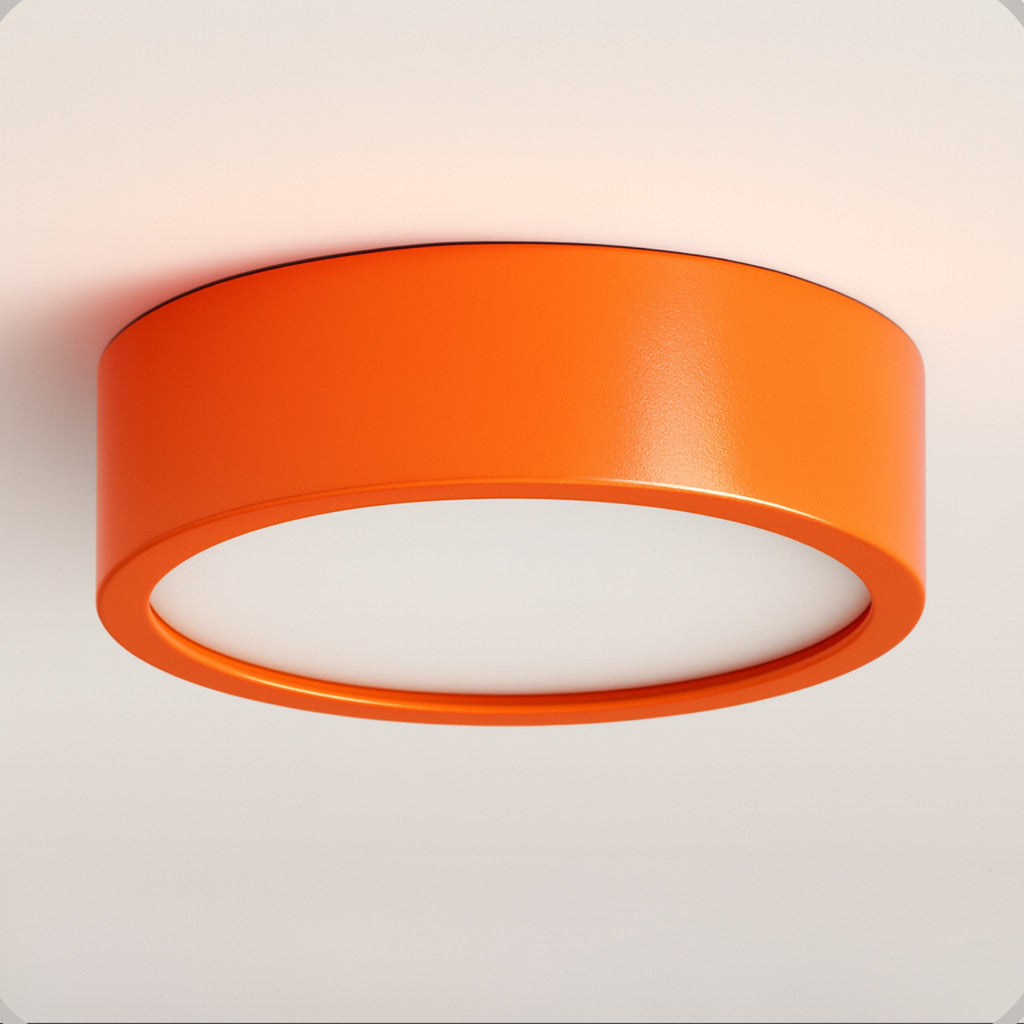 Plafon D250 Aluminio Teto E27 2 Luzes Lumini Lab